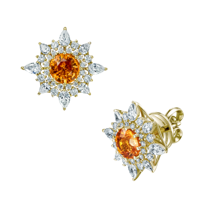 E20-FD-032-5 Серьги (750) (8 Бр Г-56 0,670Ct 2/3А ,8 Бр Г-56 0,430Ct 3/4А ,16 Бр Кр-57 0,330Ct 3/5А ,32 Бр Кр-57 0,260Ct 3/5А ,) ШК: 3000000001271