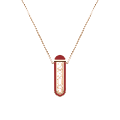 Колье-трансформер с эмалью