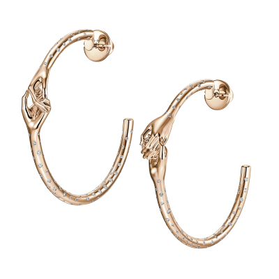 E17-SM-000-4 Серьги (750) (82 Бр Кр-57 0,640Ct 3/5А ,174 Бр Кр-57 0,700Ct 3/5А) ШК: 3000000001332