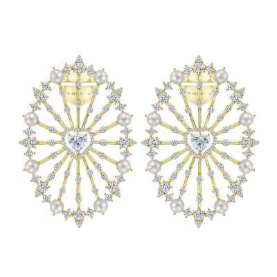 E19-SL-106-5 Серьги (750)